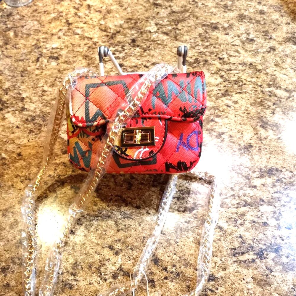 LE MIEL VEGAN PETA-APPROVED CROSS BODY HANDBAG Red